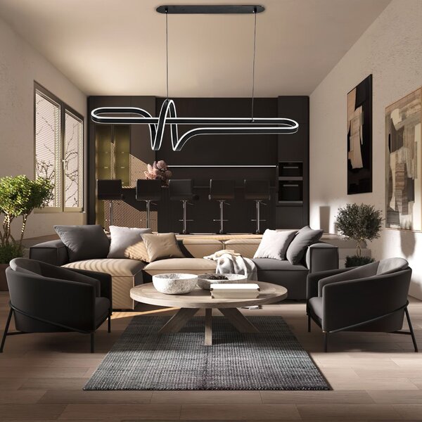 LED svijetiljka G038-CP Black