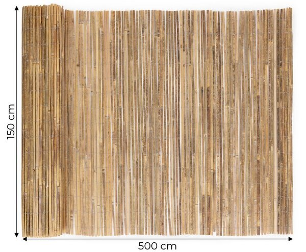 Paravan od bambusa 150 cm x 500 cm