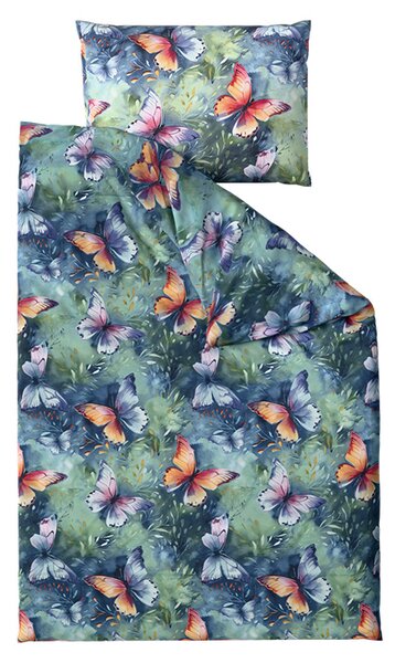 Posteljina od mikrovlakana COLORFUL BUTTERFLY, šarene Dimenzije posteljine: 70 x 90 cm | 140 x 220 cm
