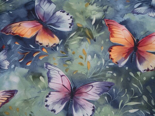 Posteljina od mikrovlakana COLORFUL BUTTERFLY, šarene Dimenzije posteljine: 70 x 90 cm | 140 x 220 cm