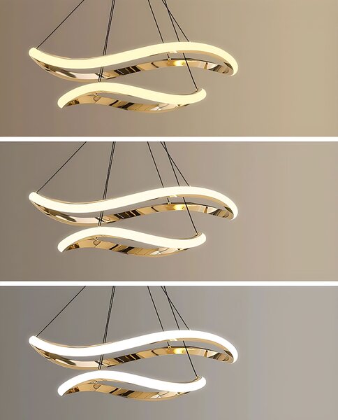 Viseća lampa LHJ017-CP2 ZLATNA