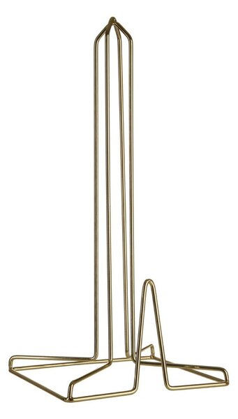 Metalni držač kuhinjskih ručnika u zlatnoj boji ø 15 cm Vertex – Premier Housewares