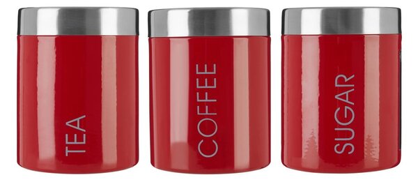 Metalne posude za namirnice u setu 3 kom za kavu – Premier Housewares
