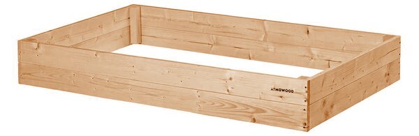 ATMOWOOD Povišena gredica od ariša 140 x 80 x 20 cm