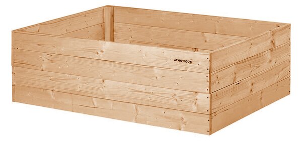 ATMOWOOD Povišena gredica od ariša 120 x 80 x 40 cm