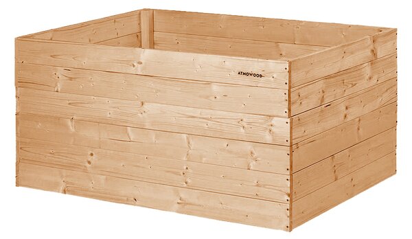 ATMOWOOD Povišena gredica od ariša 120 x 80 x 60 cm