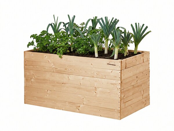 ATMOWOOD Povišena gredica od ariša 120 x 60 x 60 cm