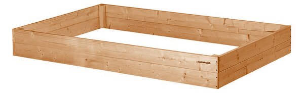 ATMOWOOD Povišena gredica od ariša 160 x 100 x 20 cm