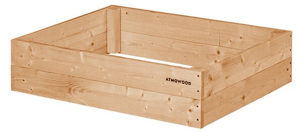 ATMOWOOD Povišena gredica od ariša 80 x 60 x 20 cm