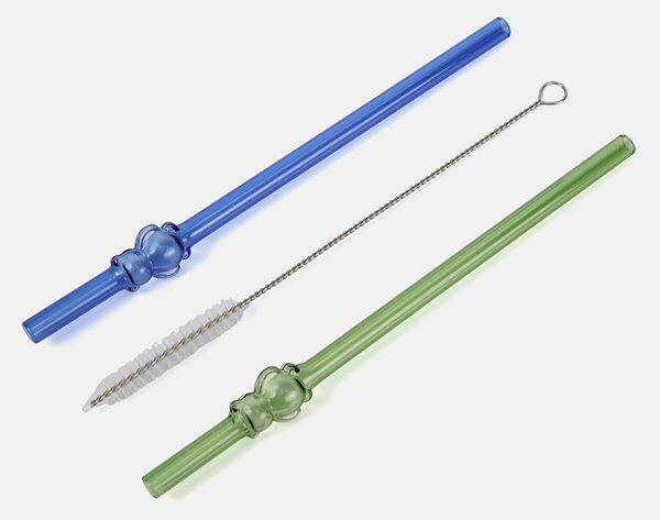 Sinsay - Set slamki s čistilom 3 pack