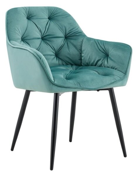 Kuhinjska stolica ADO 2 velvet mint