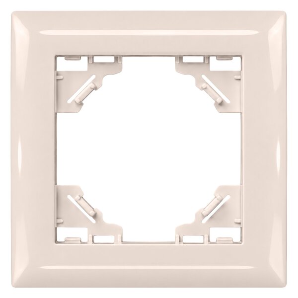 Jednostruki okvir za utičnice OSTE JNH013-1F Beige