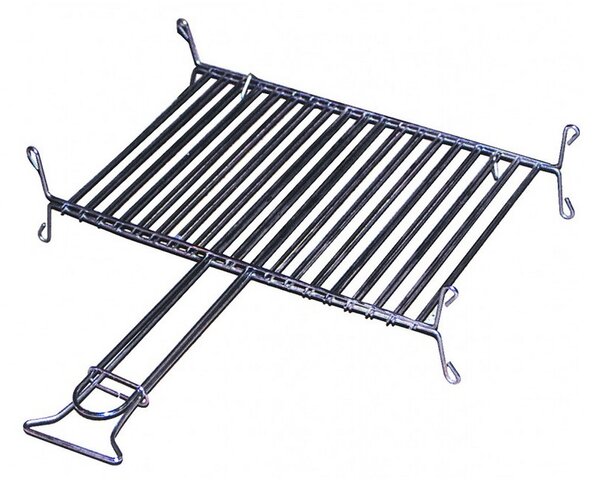 Duple niklovane gradele s nogama 29x47 cm