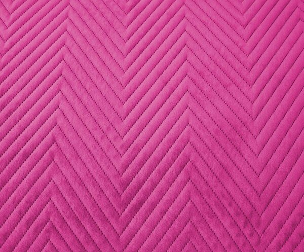 Ljubičasti baršunasti prekrivač za krevet ARROW VELVET Dimenzije: 170 x 210 cm