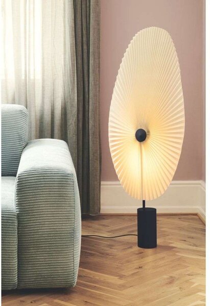 GEJST Liris Podna Lampa Black - Gejst, prigušiva, Crno, Dnevni boravak/blagovaonica, Metal