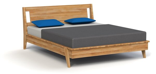 Bračni krevet od hrastovog drveta 140x200 cm Retro 2 - The Beds