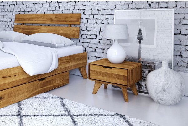 Noćni ormarić od hrastovine Greg - The Beds