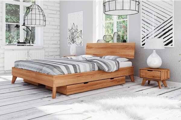 Noćni ormarić od bukovog drveta Greg - The Beds