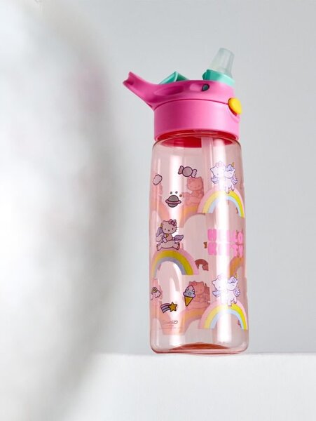 Sinsay - Boca za vodu s ručkom i slamkom Hello Kitty