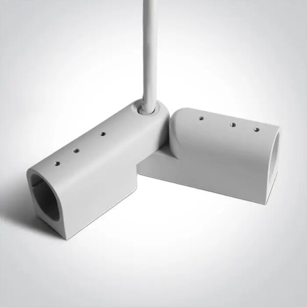 BIJELI Plug & Play KABEL ZA NAPAJANJE I PRILAGODLJIV KUT ZA ŠINE ON/OFF / DALI DM42004PE/W