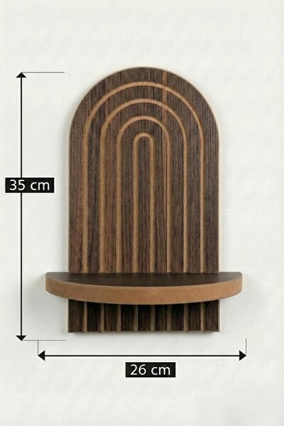 Zondo.hr Polica Awall 1 (wenge). Akcija -37%. 1153260