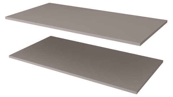 Set polica za ormar za garderobu (2 kom.) 100 cm (kašmir)