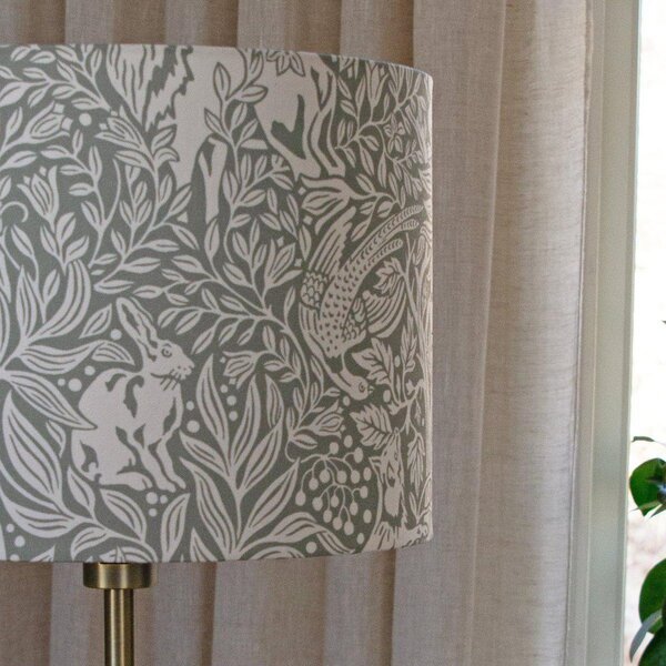 PR Home Podna lampa Amy, bazga zelena/zlatna, visina 150 cm, E27, Zlato / mjed, Dnevni boravak/blagovaonica, Tkanina / tekstil