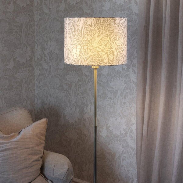 PR Home Podna lampa Amy, bazga zelena/zlatna, visina 150 cm, E27, Zlato / mjed, Dnevni boravak/blagovaonica, Tkanina / tekstil