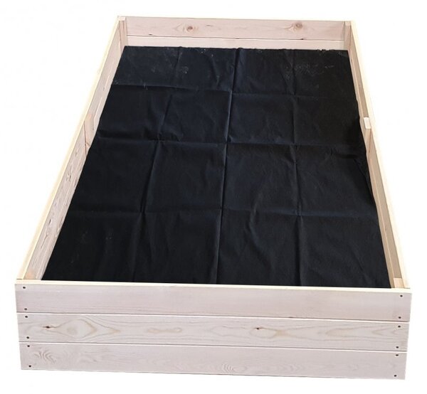 Visoka drvena gredica 200 x 80 x 27 cm