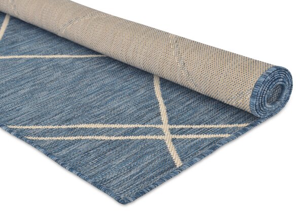 Tepih Terrace Azure White Lines