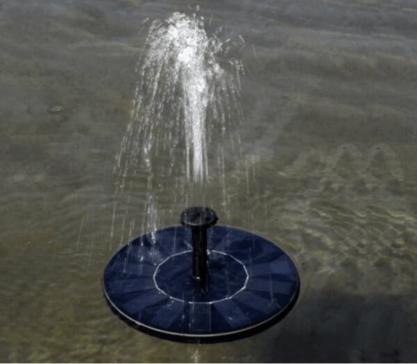 Solarna plutajuća vrtna fontana - pumpa za ribnjak