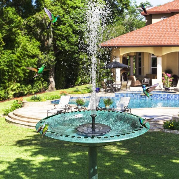 Solarna plutajuća vrtna fontana - pumpa za ribnjak