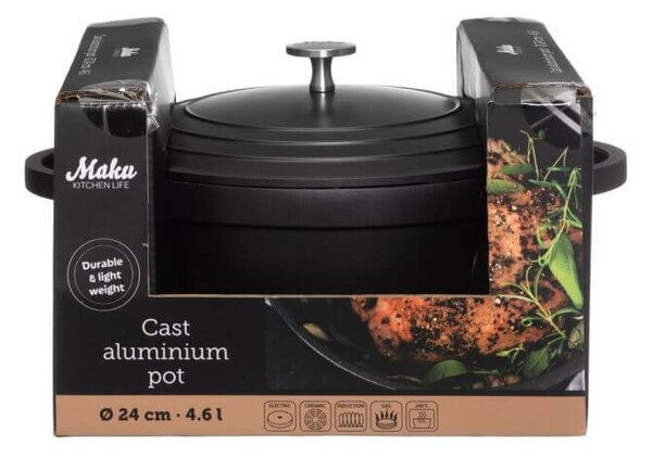 Lonac od lijevanog aluminija Maku 24