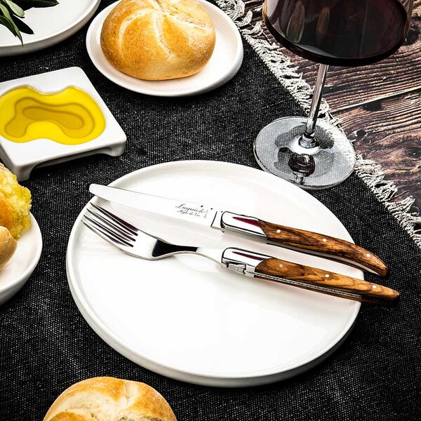 Laguiole LUXURY LINE Set pribora za jelo (16 dijelova) - Olive