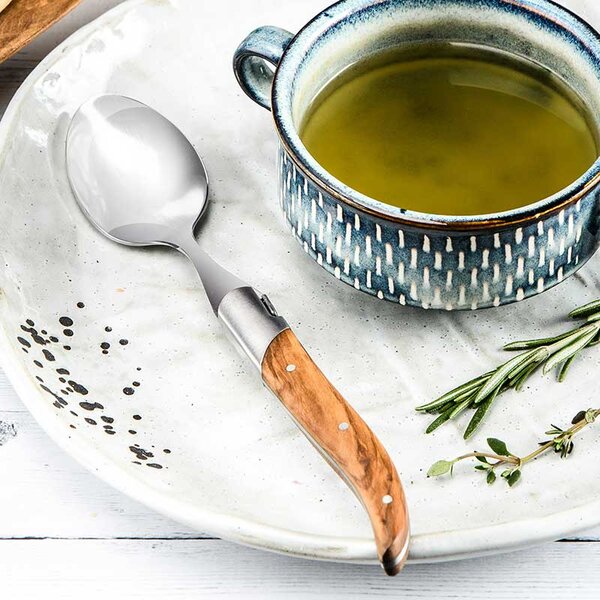 Laguiole LUXURY LINE Set žlica - Olive (6 komada)