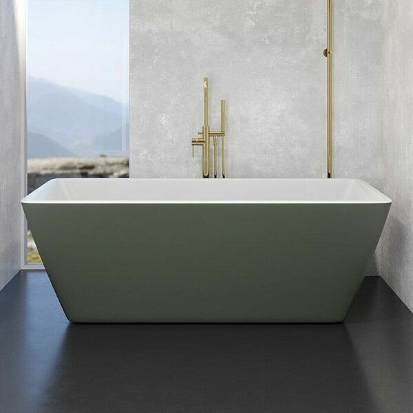 Camargue Samostojeća kada Marstrand (D x Š: 170 x 75 cm, Akril, Zeleno-bijele boje) + BAUHAUS jamstvo 5 godina