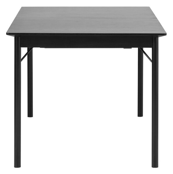 Crni blagovaonski stol 95x180 cm Savona – Unique Furniture