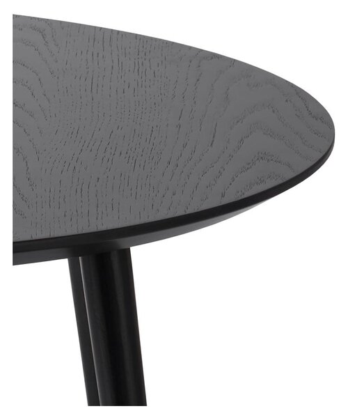 Crni okrugli stolići za kavu u setu 2 kom ø 88 cm Adda – Unique Furniture