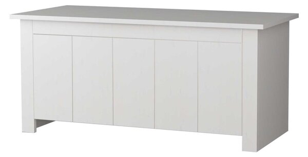 Bijela škrinja od masivnog bora 100x45 cm Bertram – Støraa