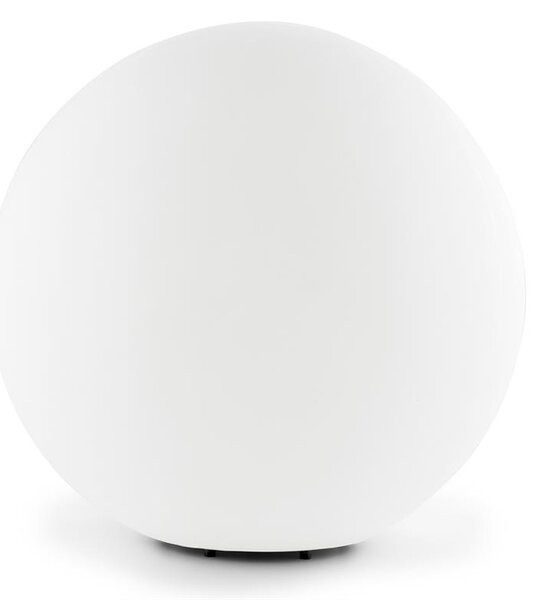 Lightcraft Shineball S, okrugla vanjska svjetiljka promjera 20 cm, bijela