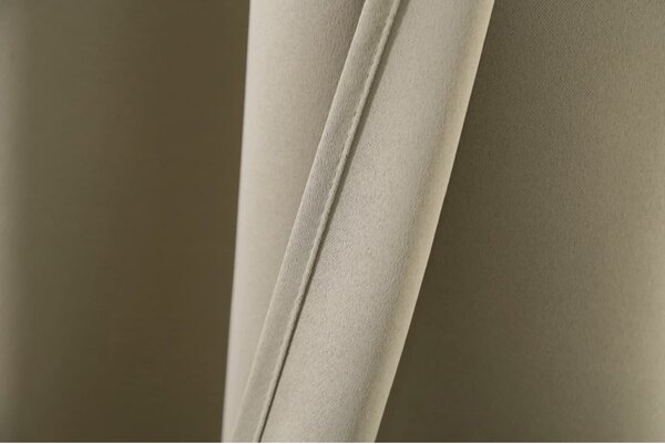 Zavjesa OXFORD 140x270 cm, svijetlo bež Sistem za vješanje: Traka za nabiranje