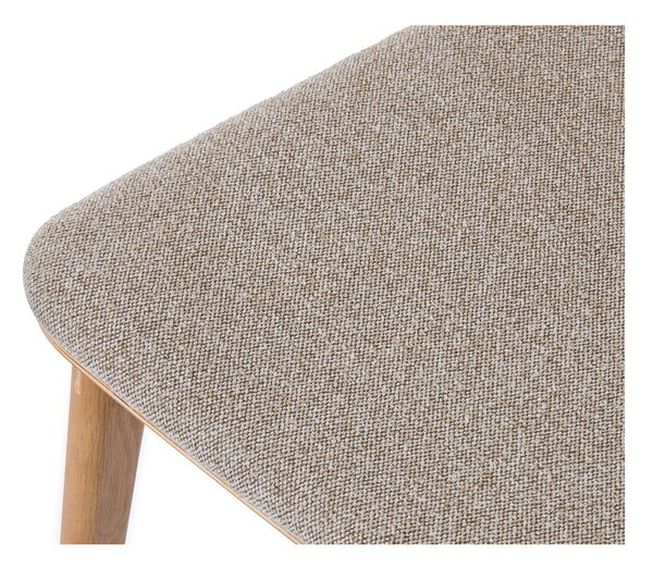 Bež/u prirodnoj boji blagovaonska stolica Livo – Unique Furniture