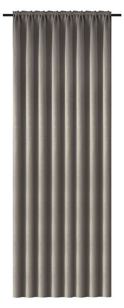 Zavjesa OXFORD 140x270 cm, sivo-smeđa Sistem za vješanje: Traka za nabiranje