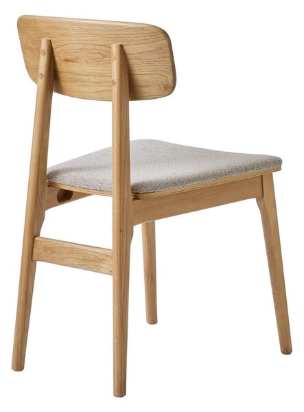Bež/u prirodnoj boji blagovaonska stolica Livo – Unique Furniture