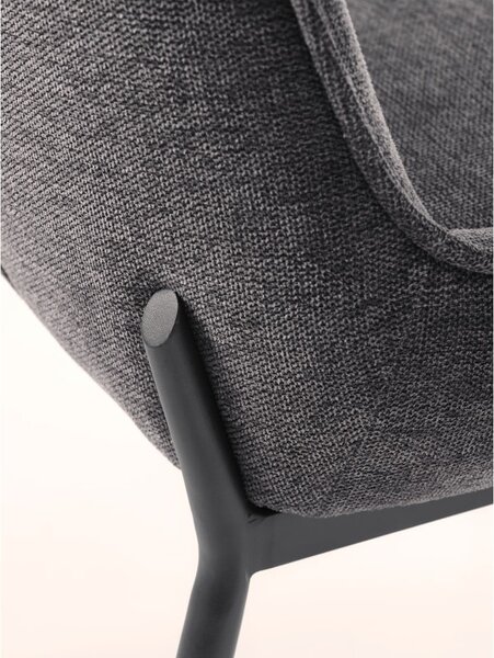 Tamno siva blagovaonska stolica Calgary – Unique Furniture