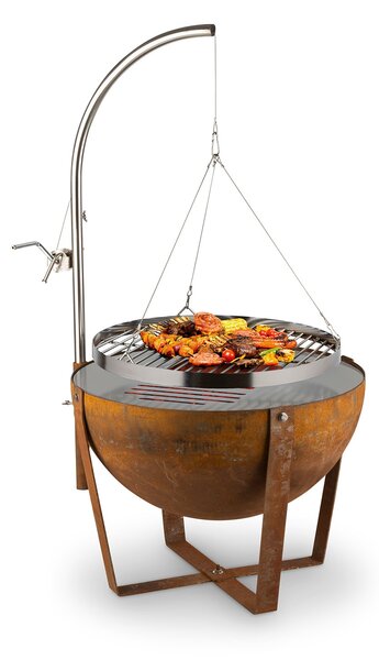 Blumfeldt Fire Goble, ognjište i roštilj, Ø60cm, čelik