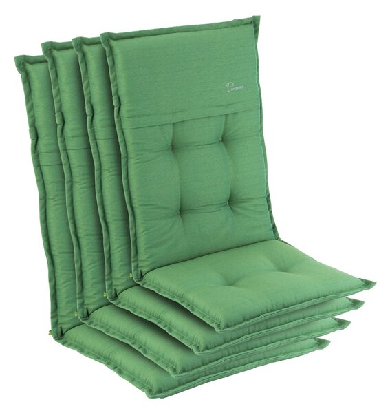 Blumfeldt Coburg, presvlake, presvlake za naslonjače, visoka leđa, vrtna stolica, poliester, 53 x 117 x 9 cm, 4 x navlaka