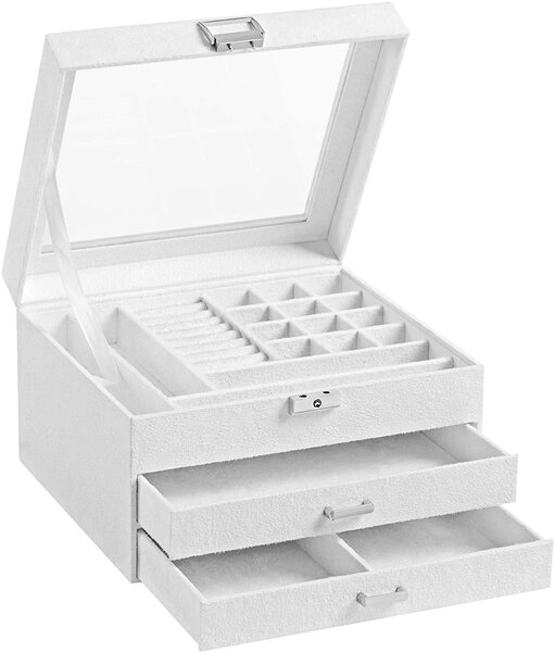 Kutija za nakit Ember - Bijela