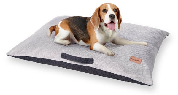 Brunolie Henry, krevet za psa, jastuk za psa, perivi, ortopedski, protuklizni, prozračni, preklopna memorijska pjena, veličina M (80 x 10 x 55 cm)