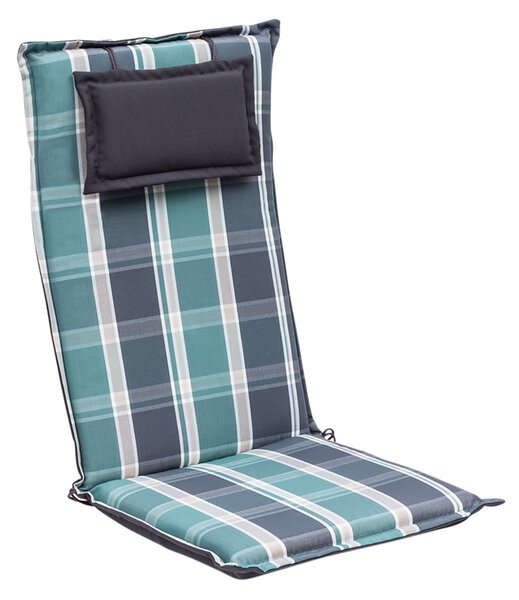 Blumfeldt Donau, jastuk za stolicu, visoki naslon, za vrtnu stolice, poliester, 50 × 120 × 6 cm, 1 x jastuk